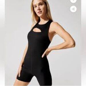 NWT Carbon38 Cut Out Short Ribbed Onesie Romper